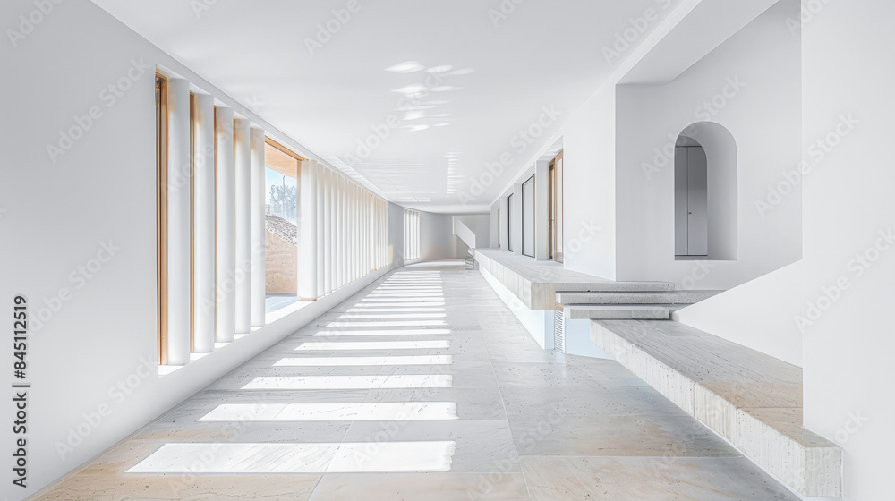 Minimalist interior design composition with minimal furniture and copyspace for text. Home decor concept image. Minimalist interior design composition with minimal furniture and copyspace for text. Home decor concept image.