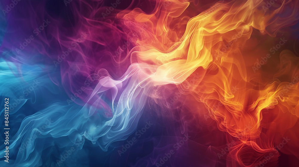 The dynamic colors in the background image create a sense of excitement and energy. The dynamic colors in the background image create a sense of excitement and energy.