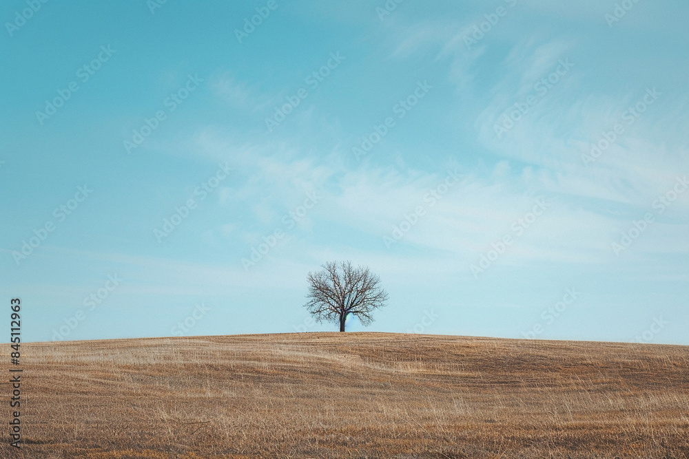 Thoughtfully designed empty space creates a sense of balance and harmony in the composition.