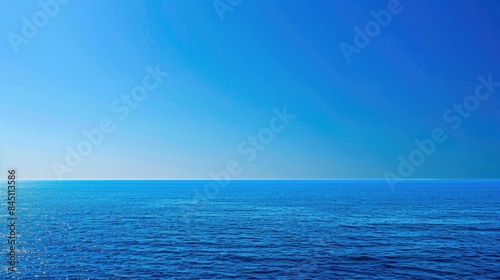 Ideal background image A clear sky vibrant blue perfect for a relaxing holiday after a hectic workday