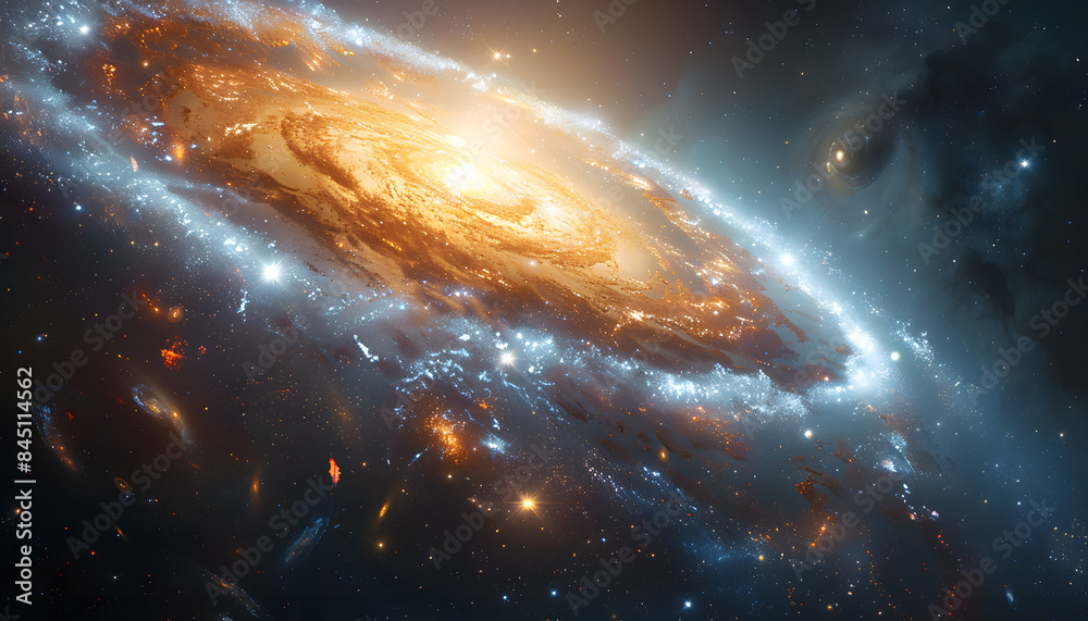 Obraz premium space background