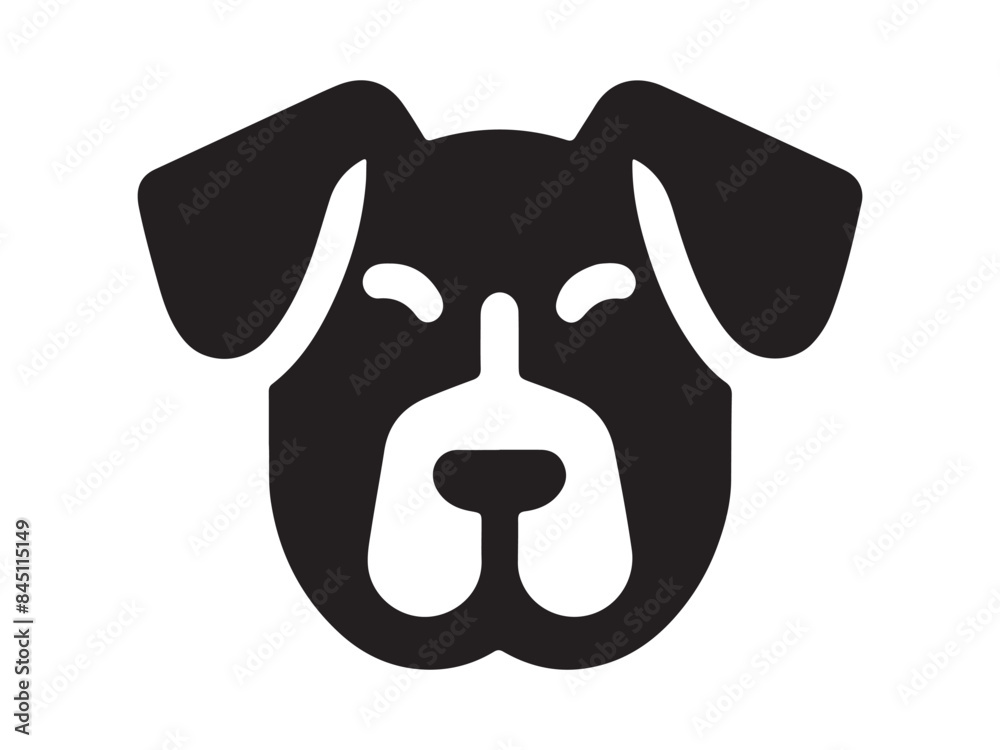 Fototapeta premium dog with bone