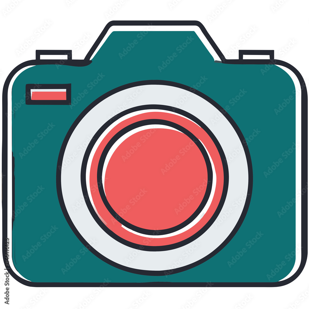 Icon design of photo camera, isolated, transparent background, travel concept, photography, snapshot sign, illustration element, gadget equipment, graphic resource, PNG Icon design of photo camera, isolated, transparent background, travel concept, photography, snapshot sign, illustration element, gadget equipment, graphic resource, PNG