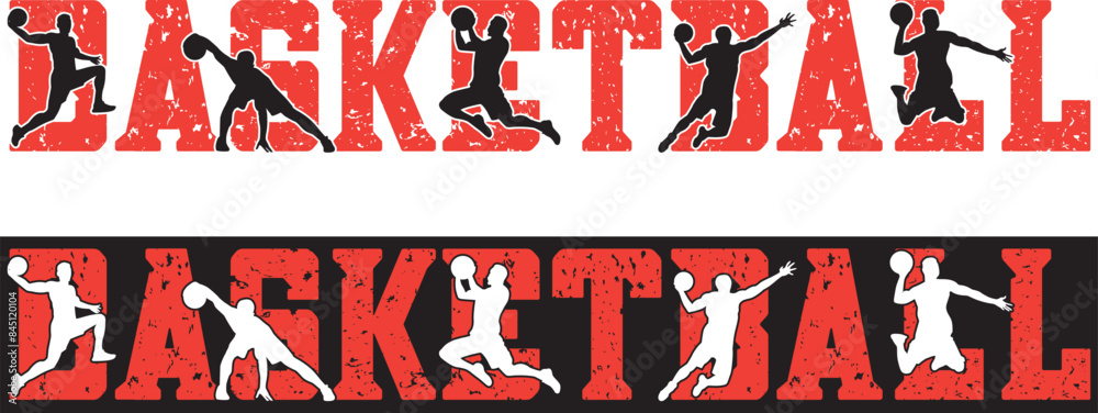 Fototapeta premium Basketball , Basketball outline, Basketball Cut Files