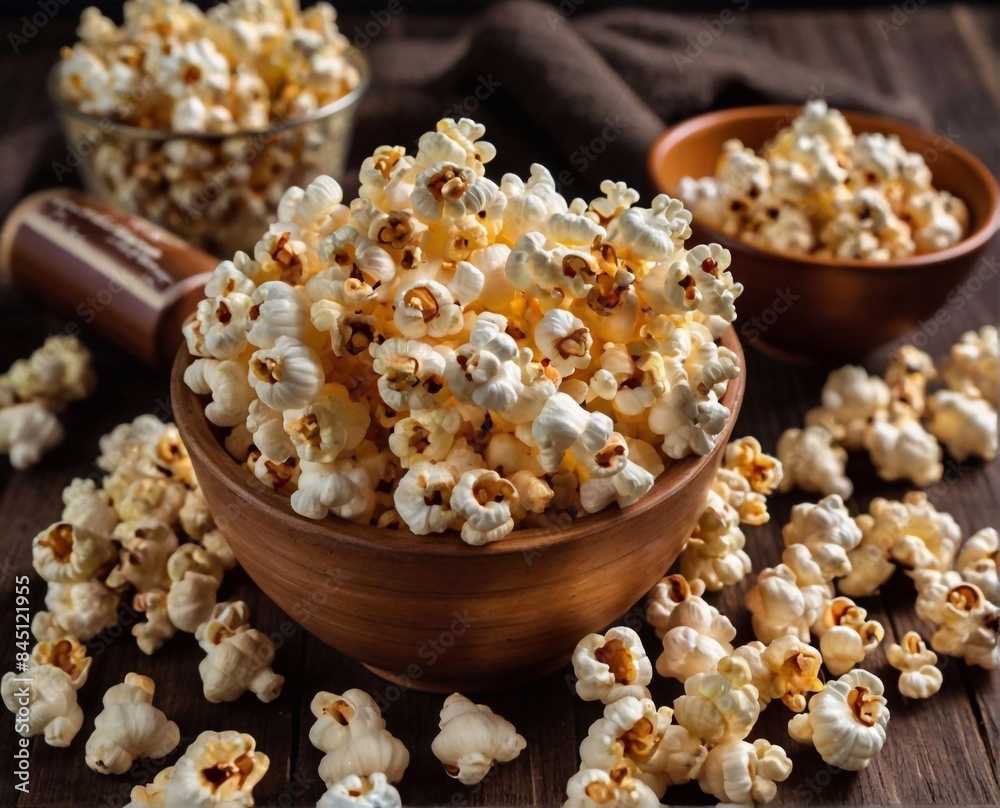 bowl of popcorn bowl of popcorn