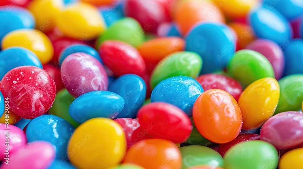 colorful candy isolated on background. Generative Ai colorful candy isolated on background. Generative Ai