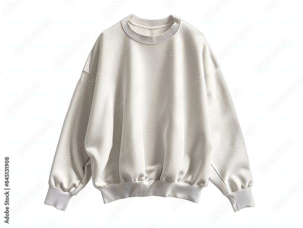 Sweatshirt mockup with isolated white background Sweatshirt mockup with isolated white background