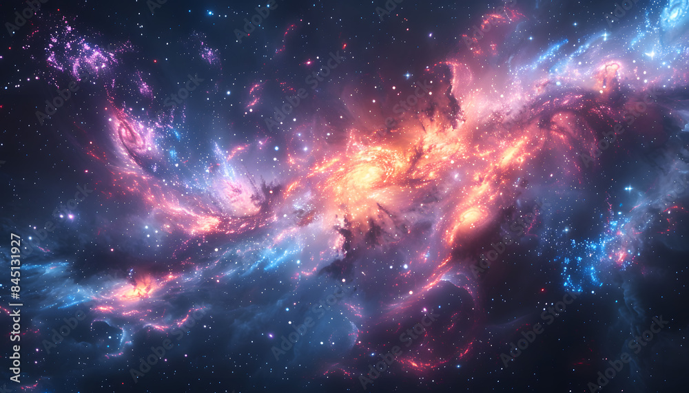 Fototapeta premium space background