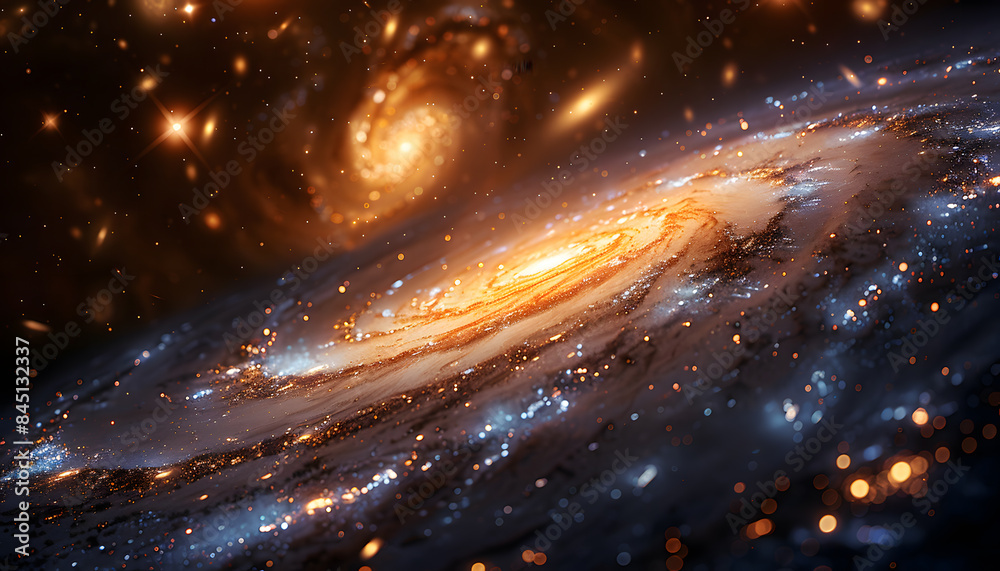 Obraz premium space background