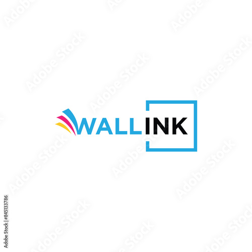 Free Download Wall ink logo icon vector template.eps - GFXLoad