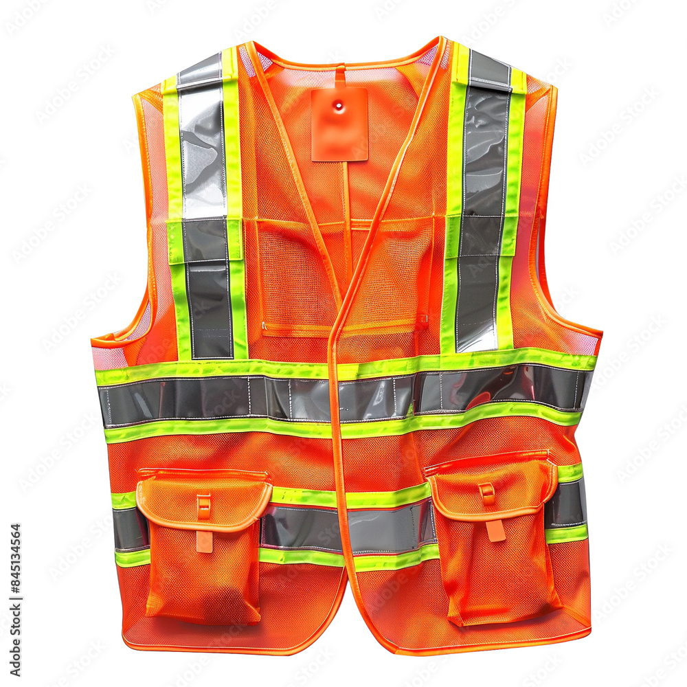 Fotografie Reflective safety vest for high visibility