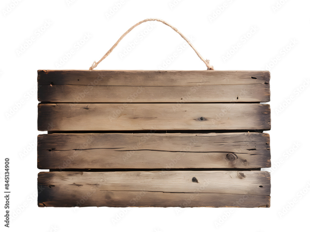 a rustic old empty wooden signboard isolated on transparent background a rustic old empty wooden signboard isolated on transparent background