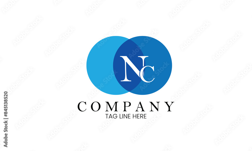NC logo, Brand logo, Clothing logo, letter logo NC logo, Brand logo, Clothing logo, letter logo