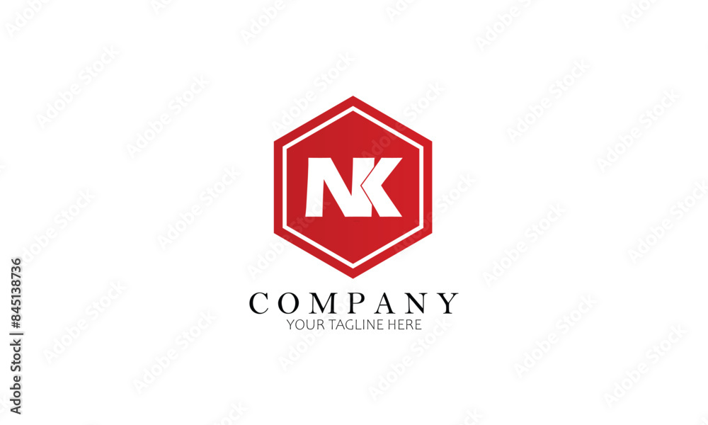 NK logo, Brand logo, Clothing logo, letter logo NK logo, Brand logo, Clothing logo, letter logo