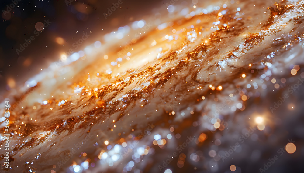 Naklejka premium space background