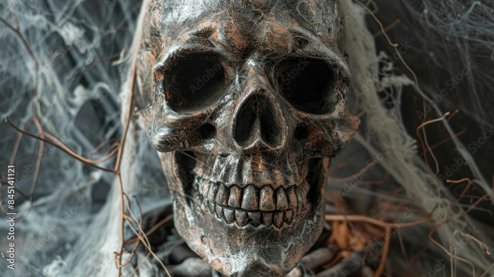 Spooky Halloween Skull Adds Laughs and Chills Spooky Halloween Skull Adds Laughs and Chills