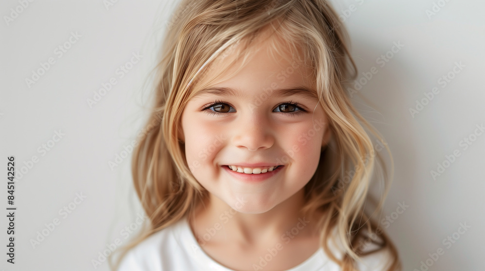 portrait of a little girl