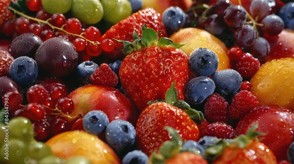 Obraz premium fruits and vegetables wallpaper 4k