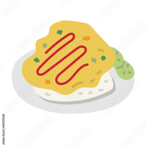 omelet rice