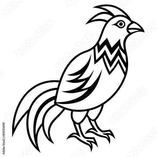 Clean design and illustration of tribal bird - Vector design and illustration - Digital vector - Latest vector - Premium Victor