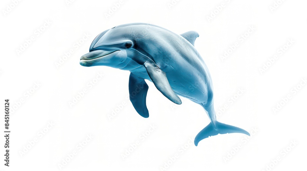 Dolphin isolated white background Dolphin isolated white background