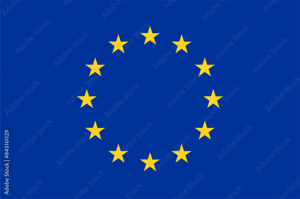 vector of a european union flag vector of a european union flag