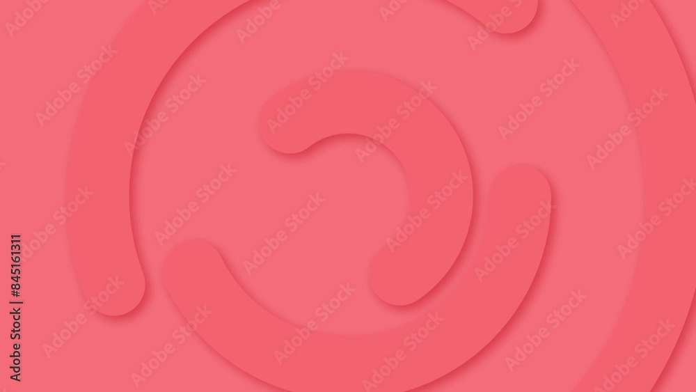 Minimal circle trendy motion background red color Minimal circle trendy motion background red color