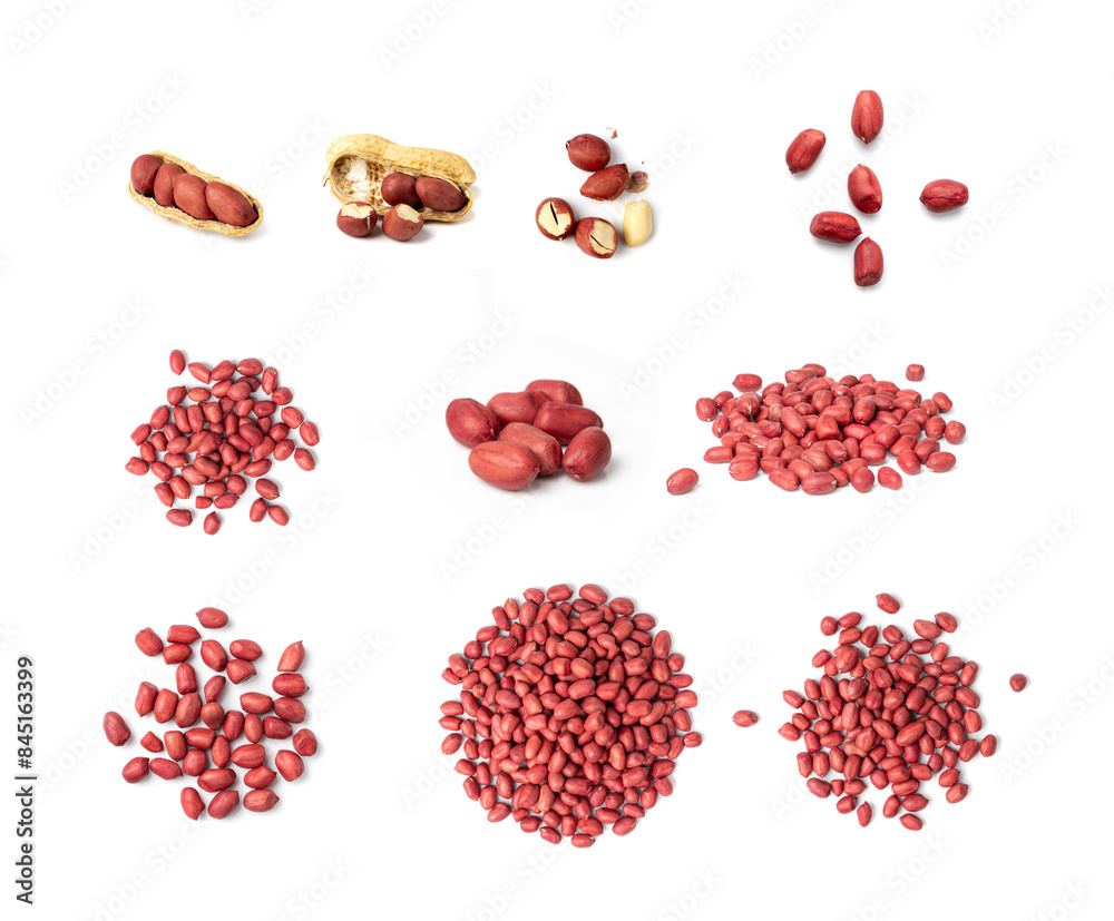Peanuts Isolated, Roasted Arachis Nuts Pile, Heap of Pea Nut, Whole Groundnut with Shell, Macro Peanut Top View Peanuts Isolated, Roasted Arachis Nuts Pile, Heap of Pea Nut, Whole Groundnut with Shell, Macro Peanut Top View