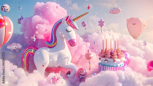Whimsical Unicorn Birthday ...