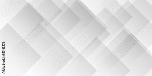 Vector background lines geomatics retro pattern of square triangle shapes. White and gray diamond triangular backdrop. Abstract seamless modern white and gray color technology concept geometric line.