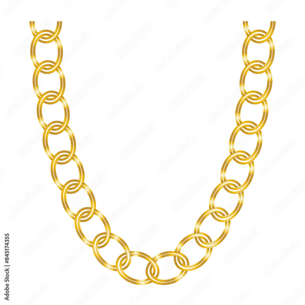 Obraz premium Chain Icon. Connection symbol for your web site design, logo, app, UI. Vector illustration, EPS10. Isolated against a blank background.