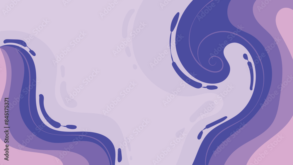 Fototapeta premium abstract purple wave fluid background design
