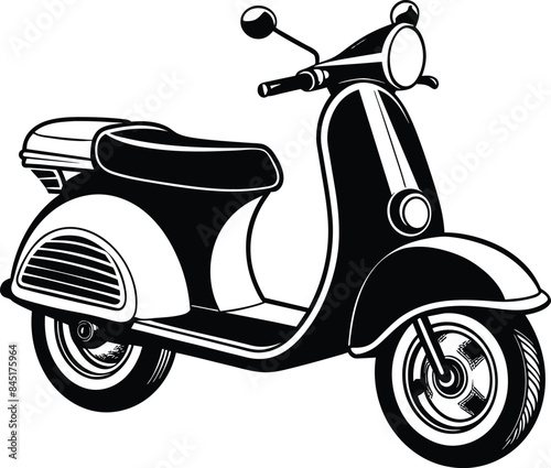 scooter vector illustration eps 10