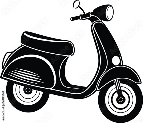 scooter vector illustration eps 10