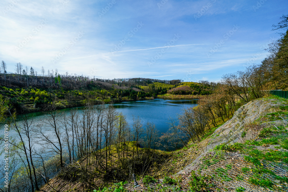 Nature at the Hasper Dam near Hagen in the Ruhr area.
Nature at the Hasper Dam near Hagen in the Ruhr area.