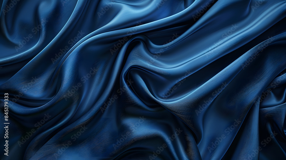 A blue wave with a white line in the middle A blue wave with a white line in the middle