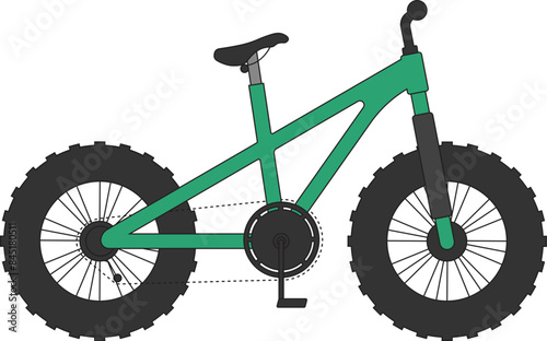 Bicycle Cartoon