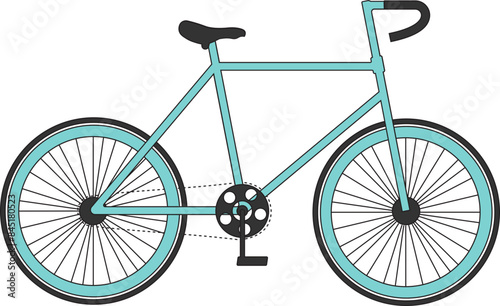Bicycle Cartoon