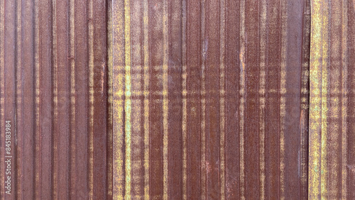 Real photos of rusted zinc roofs Suitable for illustrations in a vintage style. grunge texture