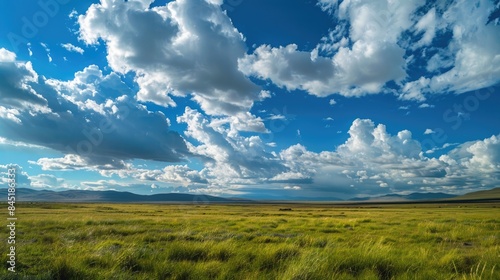 Scenic Sky and Cloud Landscape
