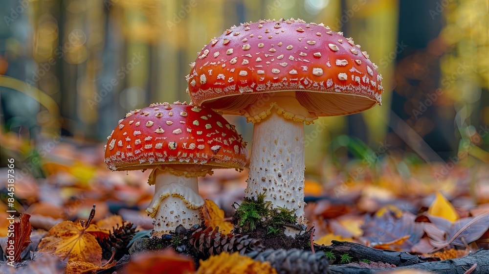 Fantasy 4K Mushroom Wallpaper with Jungle and Forest Background Fantasy 4K Mushroom Wallpaper with Jungle and Forest Background