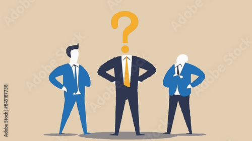 Regret on business mistake, frustration or depressed, stupidity or foolish losing all money, stressed and anxiety on failure concept