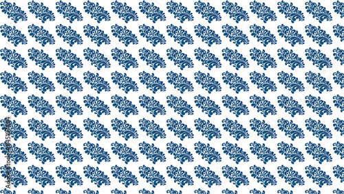 blue knitted fabric