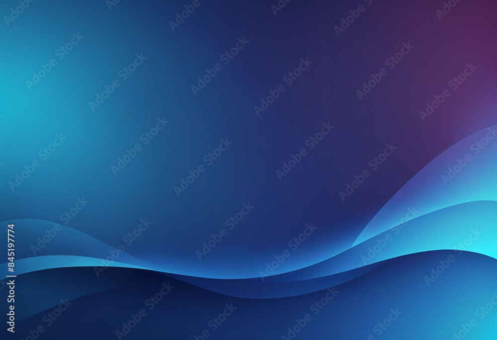Fototapeta premium Abstract blue gradient. Blue background. Technology background