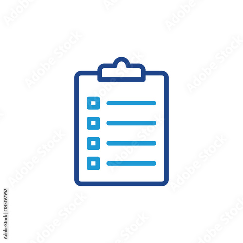 Clipboard icon, Clipboard sign vector