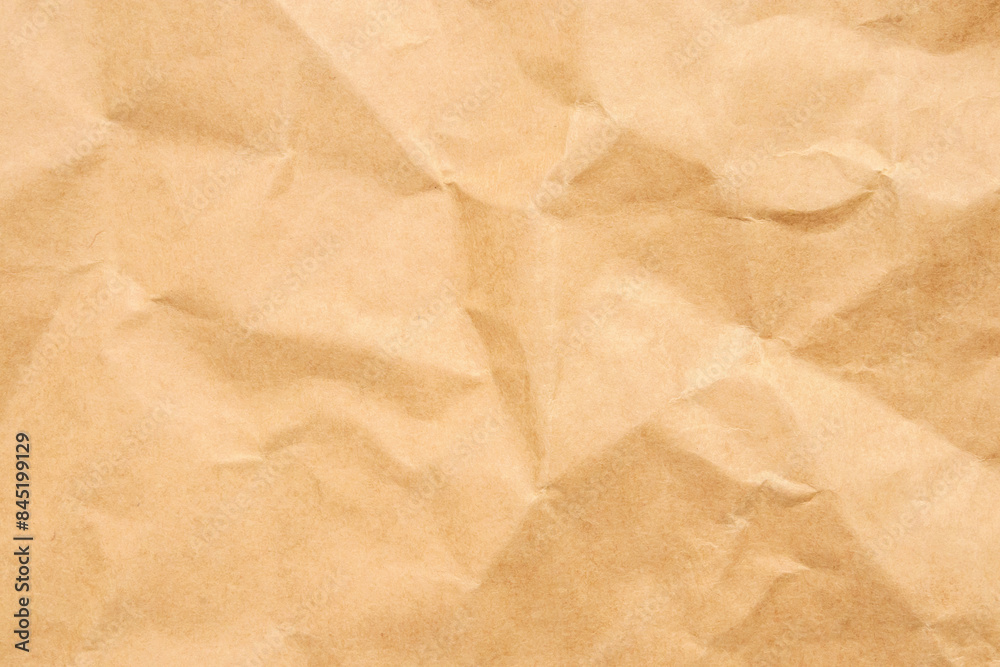Abstract crumpled and creased recycle brown paper texture background Abstract crumpled and creased recycle brown paper texture background