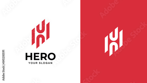 H Letter Logo Design Vector Template. Abstract and Creative Alphabet Letters icon Illustration.
