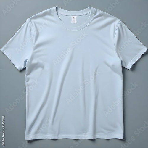 Blank white t-shirt mockup © AliAzam