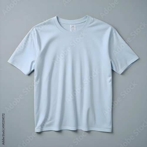 Blank white t-shirt mockup