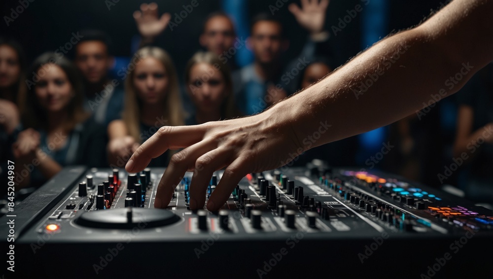 DJ vibing DJ vibing